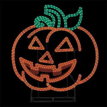 LED Advanced Holiday Lighting® Jumbo Jack O' Lantern Motion Hi-Vibrant LED Lighted 48IN