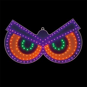 LED Advanced Holiday Lighting® Scary Eyes Hi-Vibrant LED Lighted 16IN