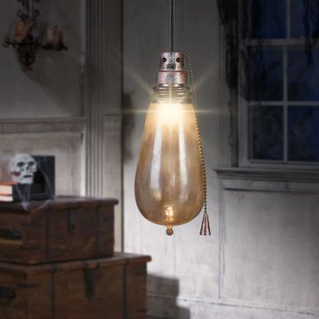 GEMMY LightShow® ShortCircut™ Flickering Edison Light Bulb