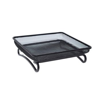Backyard Essentials Wild Bird & Finch Steel Deck/Ground Tray Platform Bird Feeder