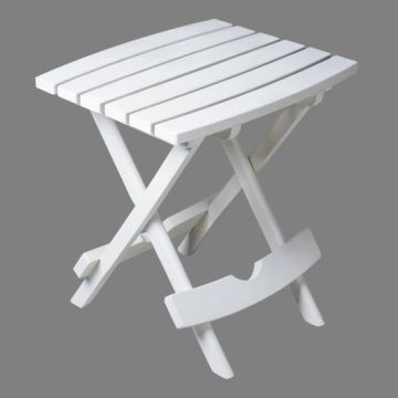 Quik-Fold® Side Table, White