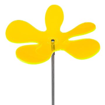 Cazador-del-sol Suncatcher Lotta Wavy Flower Yellow