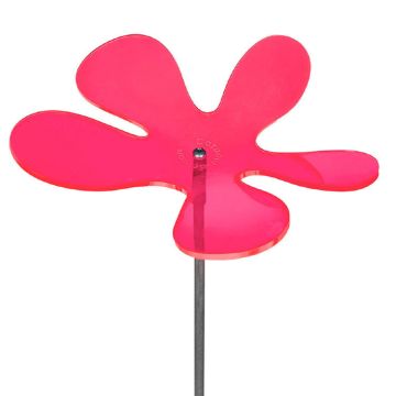 Cazador-del-sol Suncatcher Lotta Wavy Flower Red