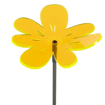 Cazador-del-sol Suncatcher Nea Wavy Flower Yellow