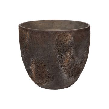Pottery Pots Oyster Jesslyn, Imperial Brown