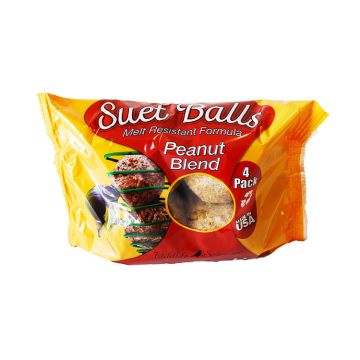 Wildlife Sciences Peanut Blend Suet Balls – Wrapper 4 Pack