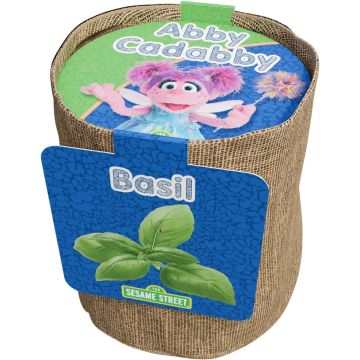 Sesame Street Abby Cadabby's Herbs Jute Bag Basil