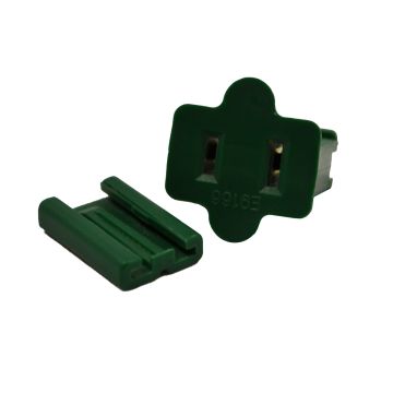 Holiday Bright Lights Slide Plug Female Green 1 piece