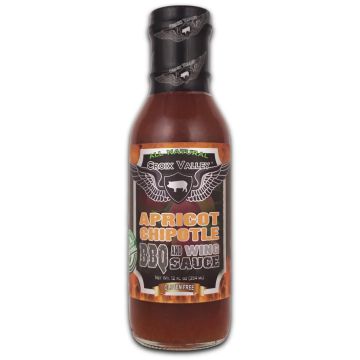 Croix Valley Apricot Chipotle BBQ and Wing Sauce