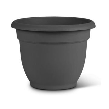 Bloem, Ariana Self Watering Planter, Charcoal