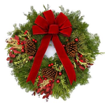 'Balsam Fir' Deluxe Wreath