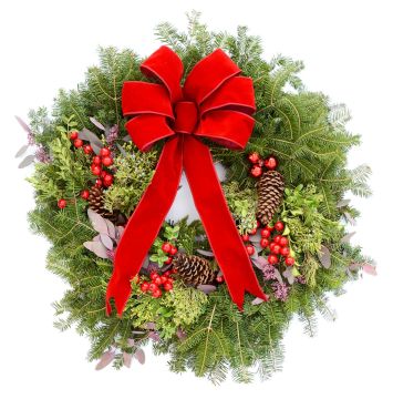'Balsam Fir' Deluxe Wreath