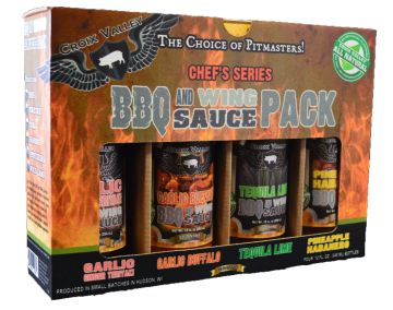 Croix Valley BBQ and Wing Sauce Gift Pack