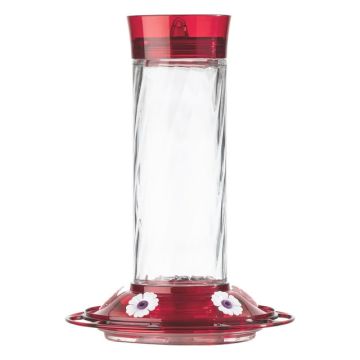 More Birds, Diamond Hummingbird Feeder, 30 oz