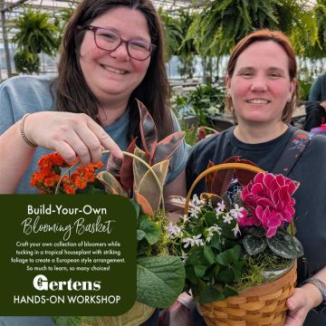 Build-Your-Own Blooming Basket | Sunday March 8th at 2pm