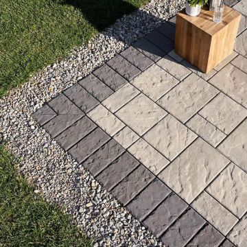 TECHO-BLOC Blu 60mm Slate Accent Pavers