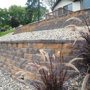 BORGERT PanoMur® Wall Blocks: Curved Split Face 