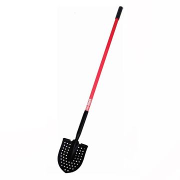 Bully Tools 92705 14-Gauge Mud Shovel with Fiberglass Long Handle