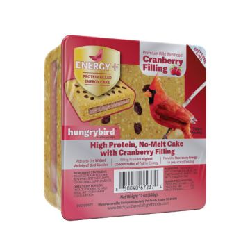 hungrybird® Cranberry Filled Energy Plus™ Protein Filled Energy Cake 12 oz