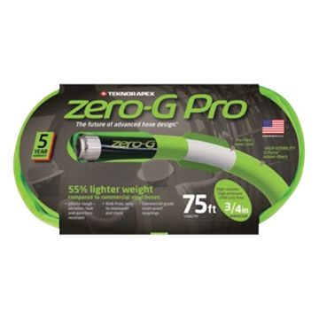 Zero-G Pro Commercial Garden Hose,  3/4"" x 75'