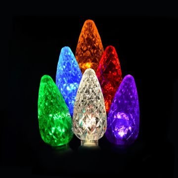 Gabriel Lights® LED Traditional Medium (C6) Christmas Lights