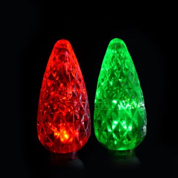 Gabriel Lights® LED C6 Green/Red Steady Green Cord 70L/34.5FT