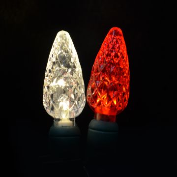 Gabriel Lights® LED C6 Red/Warm White Steady Green Cord 70L/34.5FT