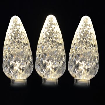Gabriel Lights® LED C9 Facet Warm White String Lights