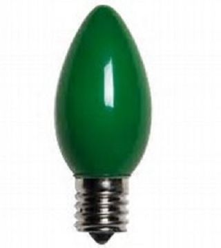 C9 Bulbs, Classic Bulb, Opaque, Incandescent