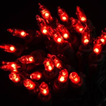 Gabriel Lights® LED Classic T5 Red String Lights