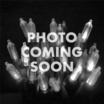 Gabriel Lights® LED C6 Facet Red & Cool White Frost Sparkle String Lights