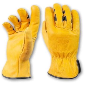 Bear Knuckles Leather Cowhide Medium Duty, Yellow