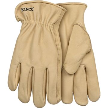 KINCO® Grain Cowhide Driver Gloves Tan