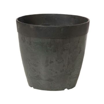 Novelty, Dolce Planter, Round, Black