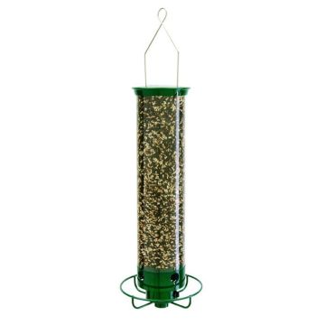 Droll Yankee, Yankee Flipper Motorized Squirrel Proof Bird Feeder, 21"