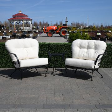 Gabriel Gardens™ Douglas 3 Piece Chat Set, Créme