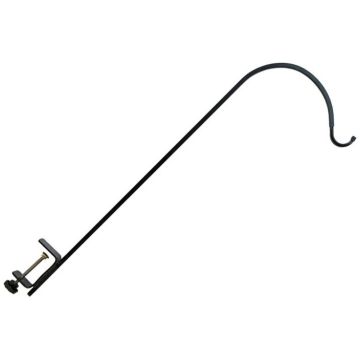 erva® RT2CL Clamp-On Deck Arms Single Arm Wrought Iron, 36.5"