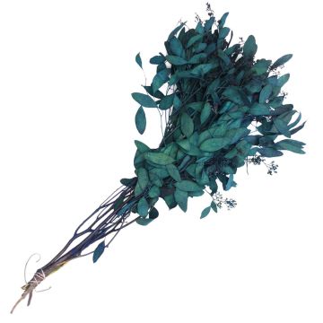 Eucalyptus with Seed Heads, Dipped 'Blue'