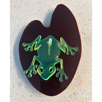 Sun-Glowz Floating Frog Green Large