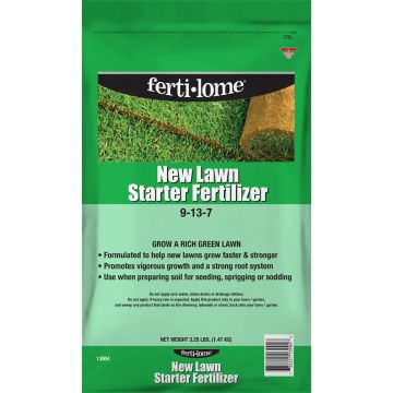 ferti•lome® New Lawn Starter Fertilizer 9-13-7