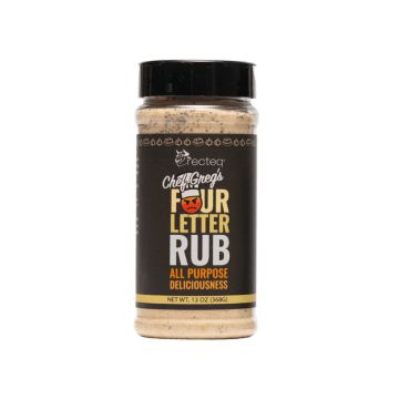 recteq® Chef Greg's 4 Letter Rub 13 oz