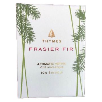 Frasier Fir Pine Needle Designed Votive Candle