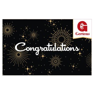 Congratulations - Gift Card