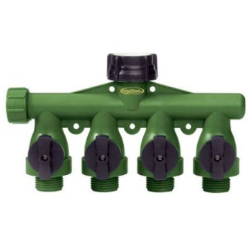 Green Thumb, 4 Way, Premium Poly, Manifold