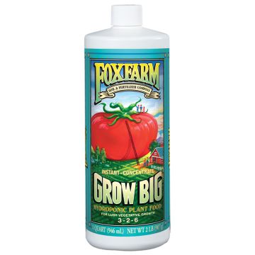 FoxFarm Grow Big® Hydroponic Liquid Plant Food (3-2-6)