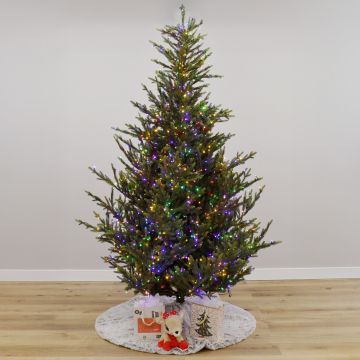 Saint Croix Fir with Sparkle LEDs, Gabriel Tree® Artificial Christmas Tree