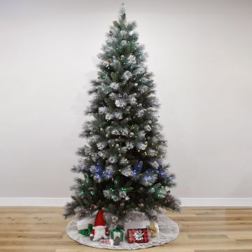 Minnesota Nemadji Fir with RGB LEDs, Gabriel Tree® Artificial Christmas Tree