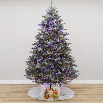Minnesota Blue Biwabik Spruce with Galaxy LEDs, Gabriel Tree® Artificial Christmas Tree