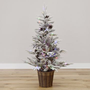 Minnesota Ida Entry Tree with Dual LEDs, Gabriel Tree® Artificial Christmas Tree