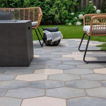 TECHO-BLOC Hexa 60mm Slabs HD²